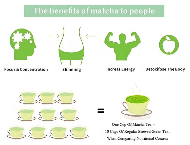 benefits of matcha powder