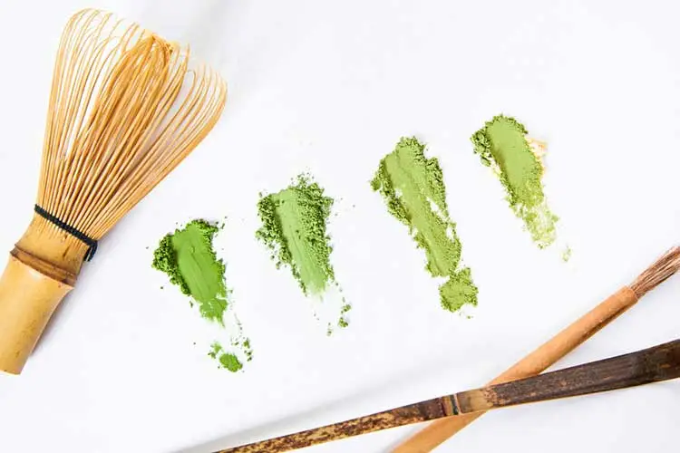 Compare the quality of matcha powder