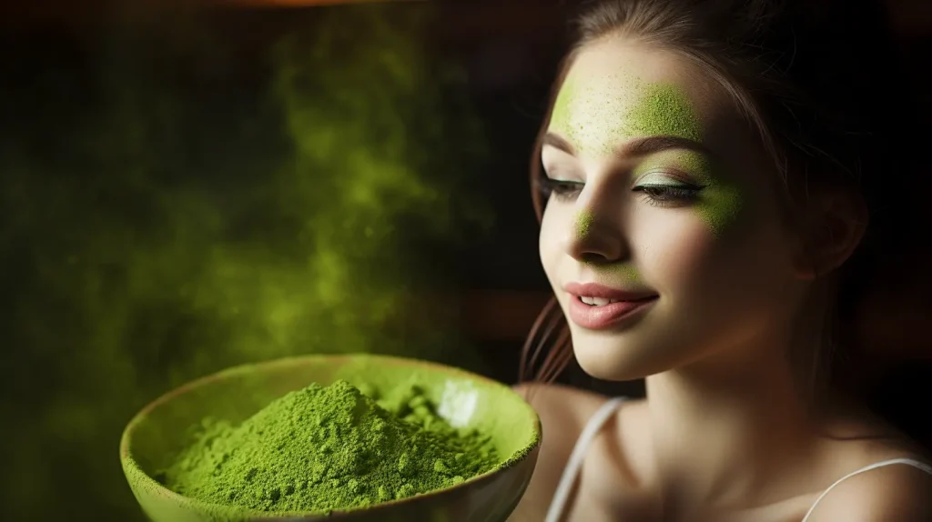 organic matcha green tea powder